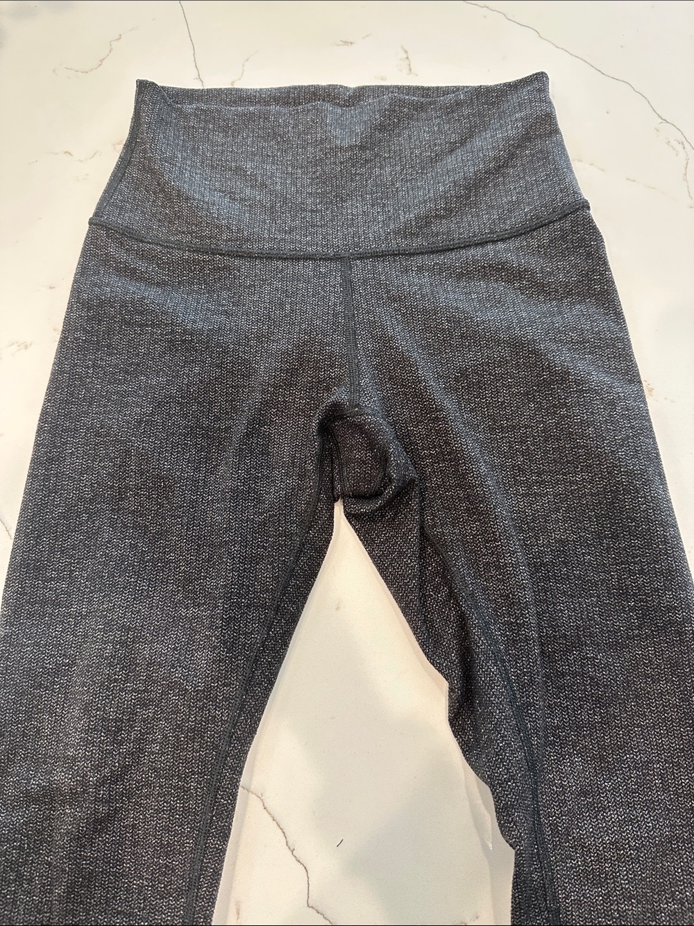 lululemon athletica Dark Heather Gray High-Rise Leggings (Size 4)